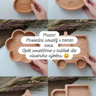 POZOR poslední soutěž v tomto roce. Pro velký úspěch znovu o dřevěný BLW talířek podle vlastního výběru. Chceš mít pod...